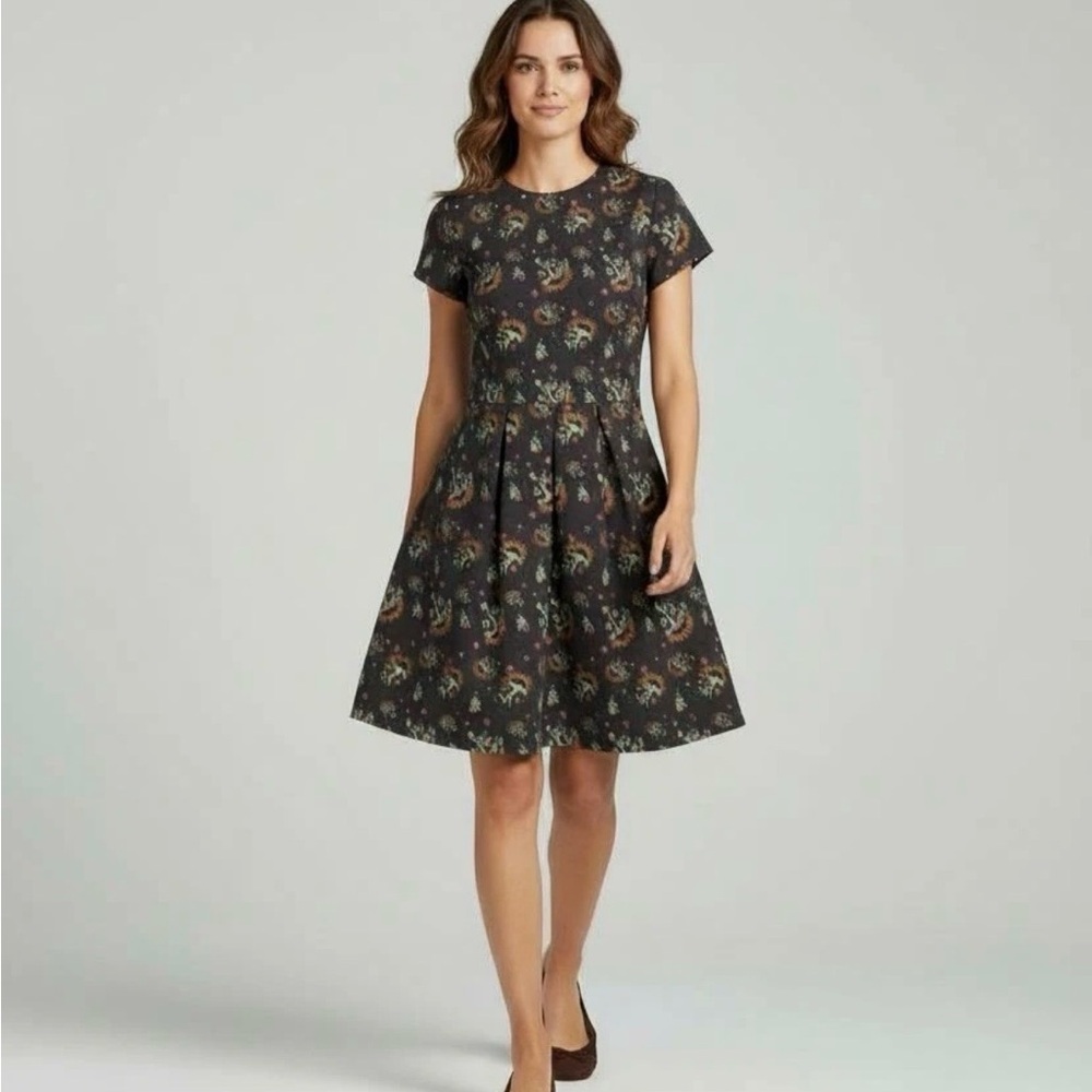 Matilda Jane Black Floral Midi Dress